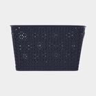 Black Plastic Basket, , small