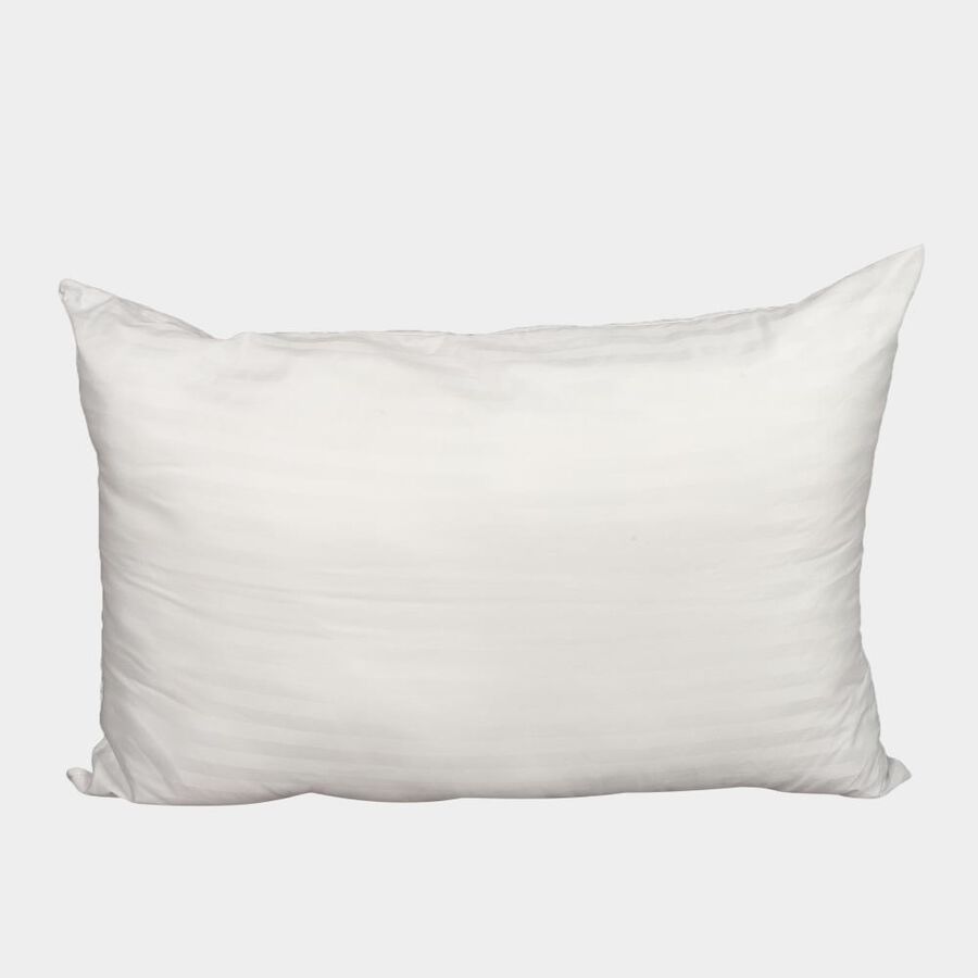 White Recycled Cotton Pillow Set of 2 , , large image number null