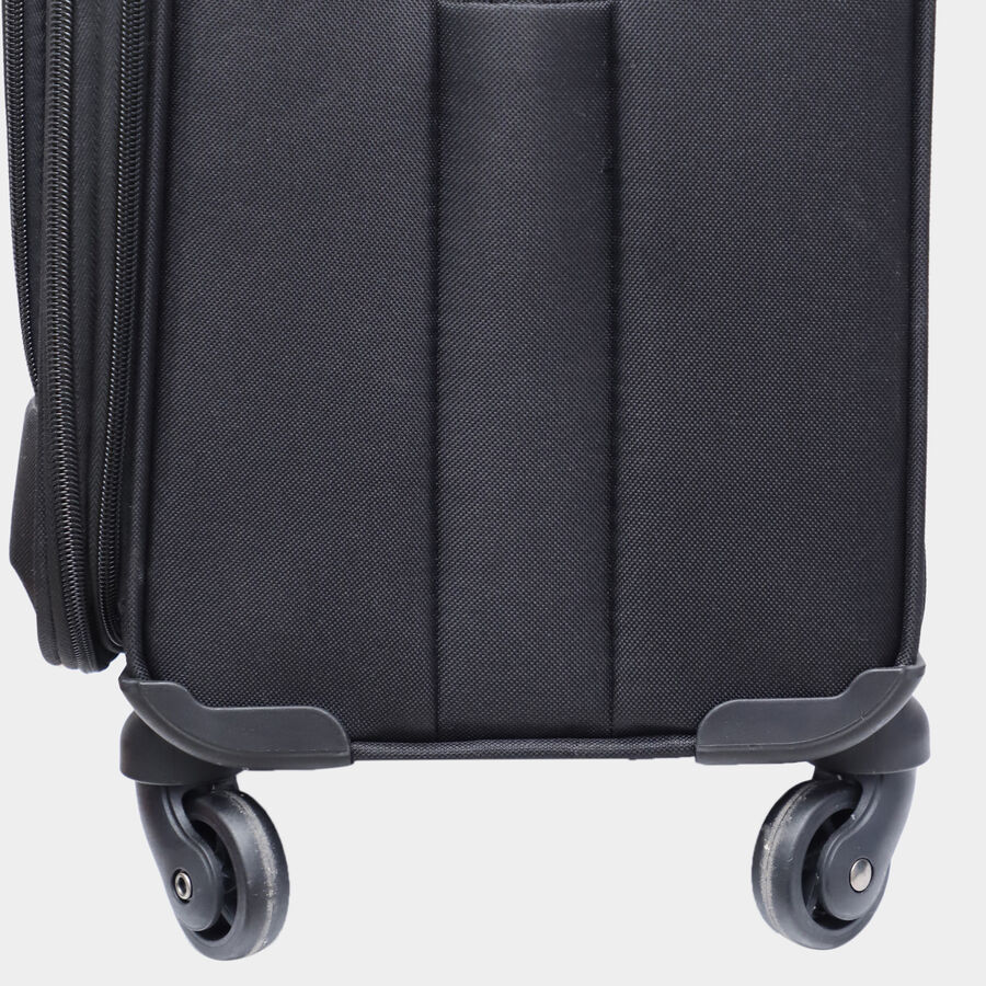 4-Wheel Polyester Soft Case Trolley, Medium, , large image number null