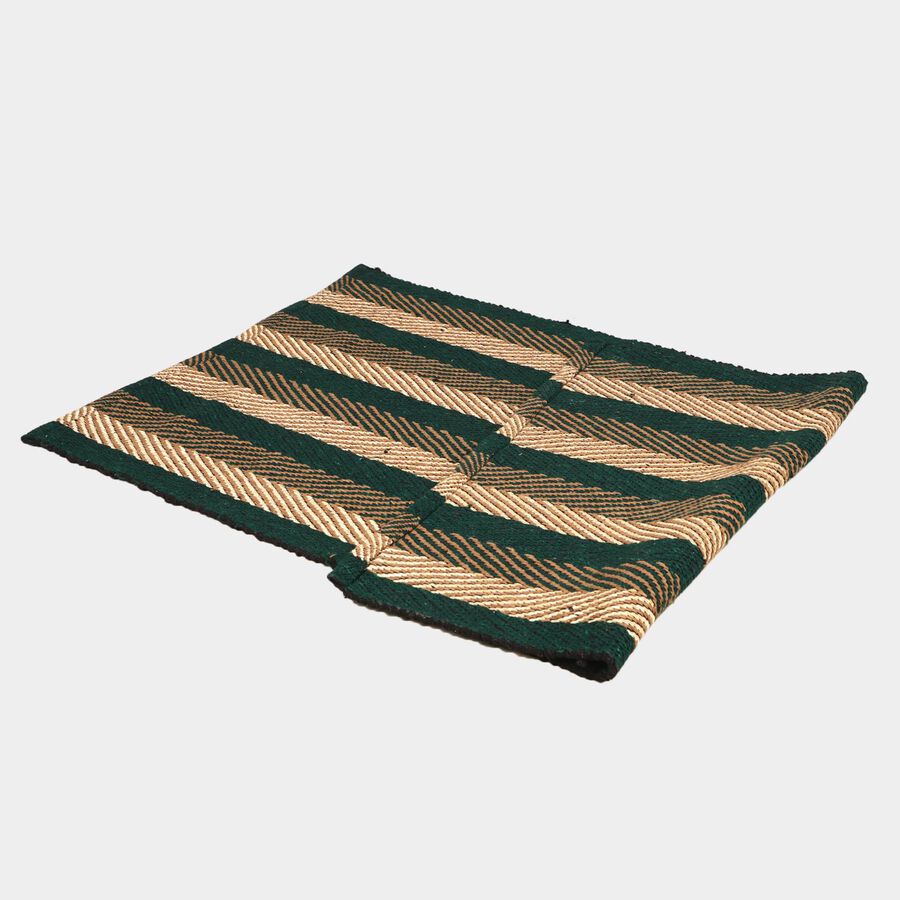 Green Polyester Bedside Runner, , large image number null