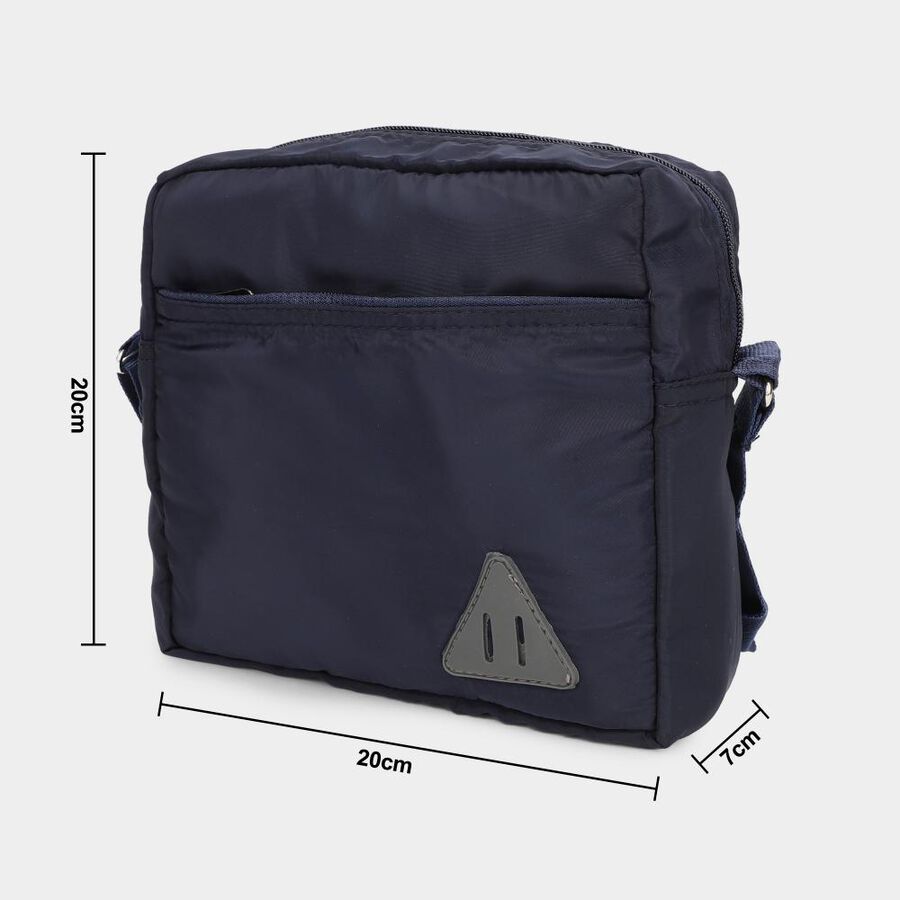 Blue Nylon/Polyester Utility Bag, , large