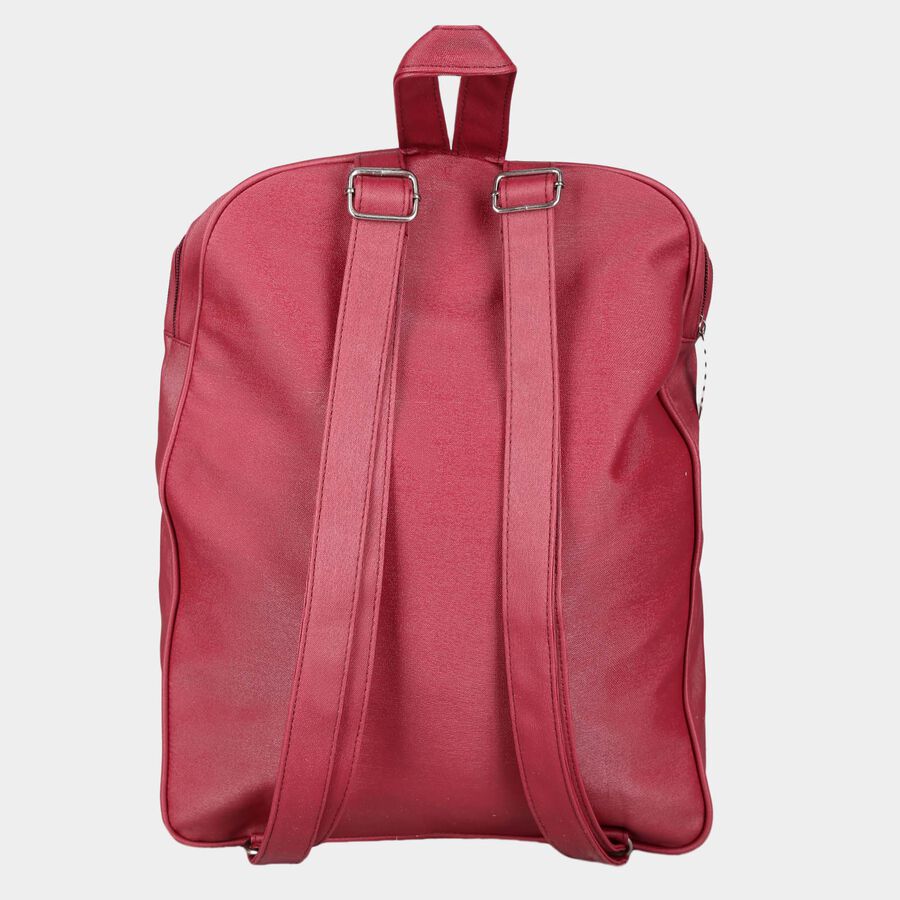 Women's Quilted Polyurethane Backpack, , large image number null