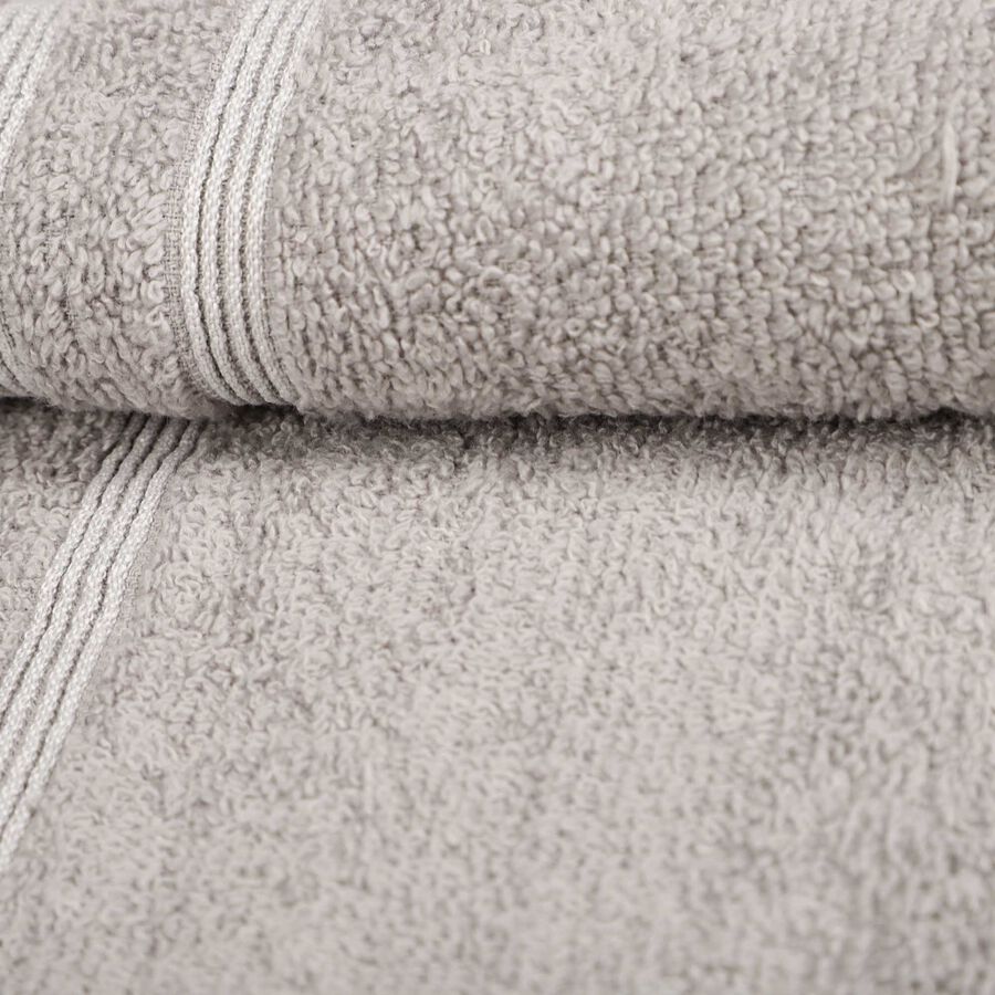 301 GSM Grey Cotton Hand Towel, , large image number null