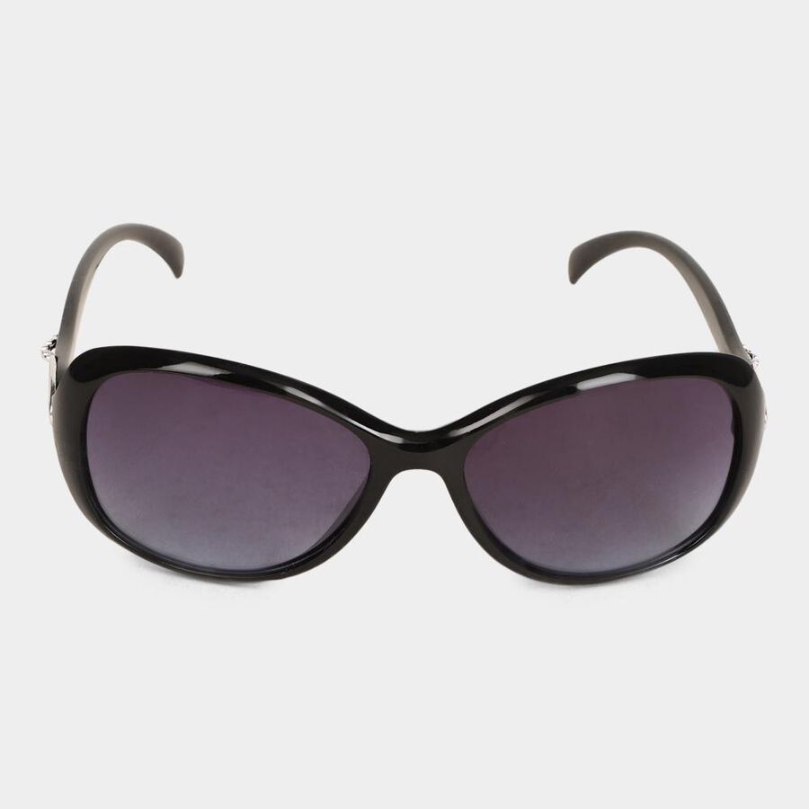 Women's Metal Gradient Wayfarer Sunglasses, , large image number null