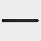 Women's Black Polyurethane Belt, , small image number null