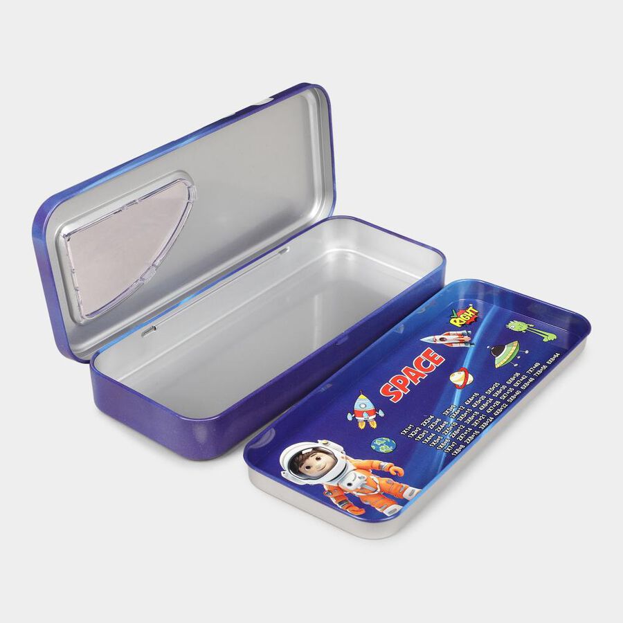 Kid's Space Metal Pencil Box, , large