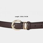Woman's Brown Belt, , small