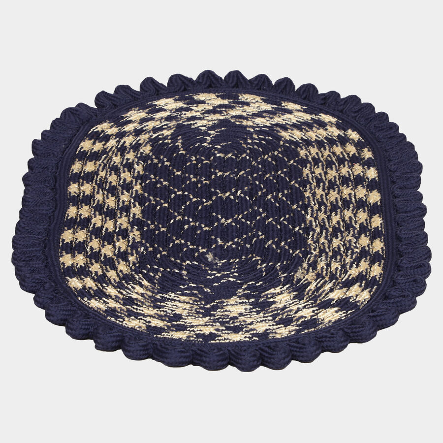 Blue Polyester Door Mat, , large image number null