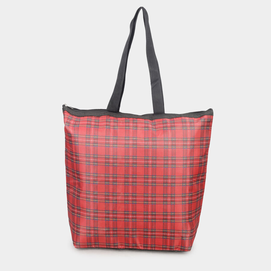 Women's Printed Microfiber Shopping Bag, Medium, , large image number null