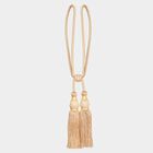 Beige Microfiber Tieback Rope, , small image number null