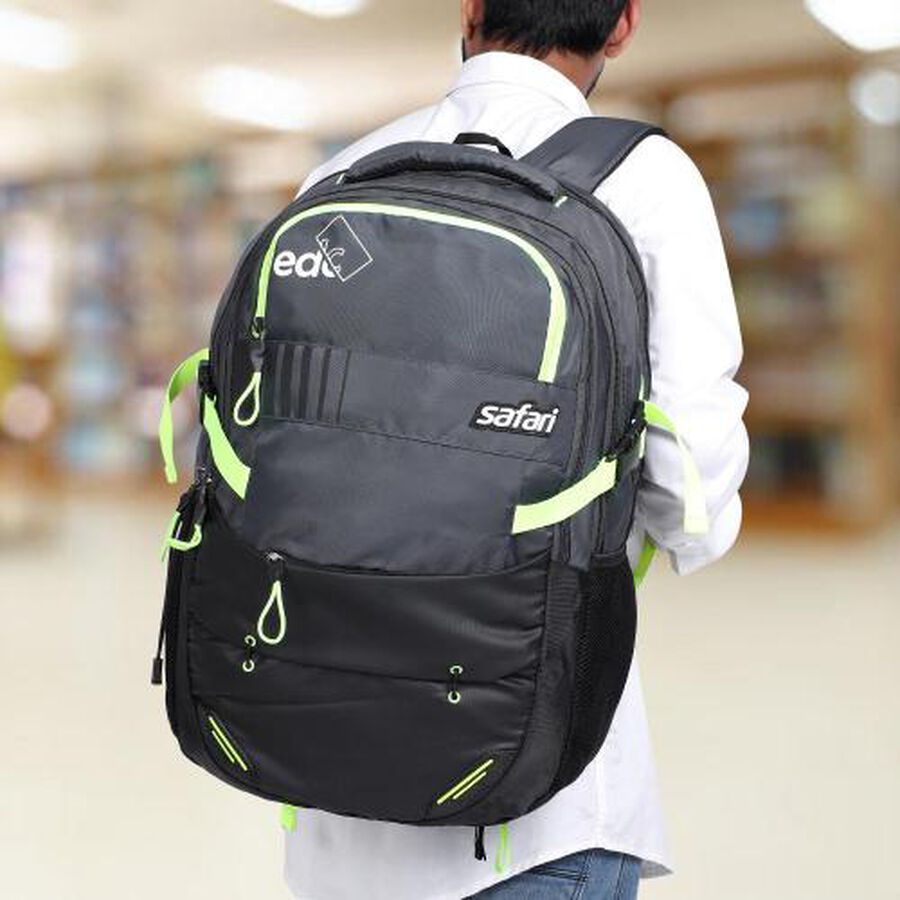 Grey Polyester Back Pack, , large image number null