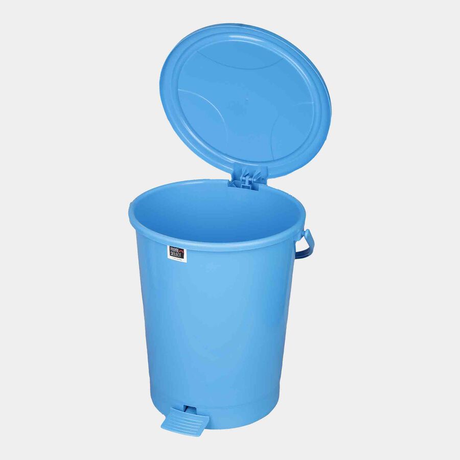 16 L Blue Plastic Dustbin, , large image number null