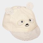 Kids' Off-white Nylon Cap, , small image number null