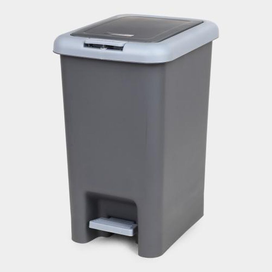 6.5 लीटर प्लास्टिक डस्ट बिन, डुअल ओपन बिन, , large image number null
