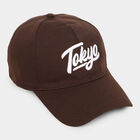 Brown Men's Cotton Cap, , small image number null