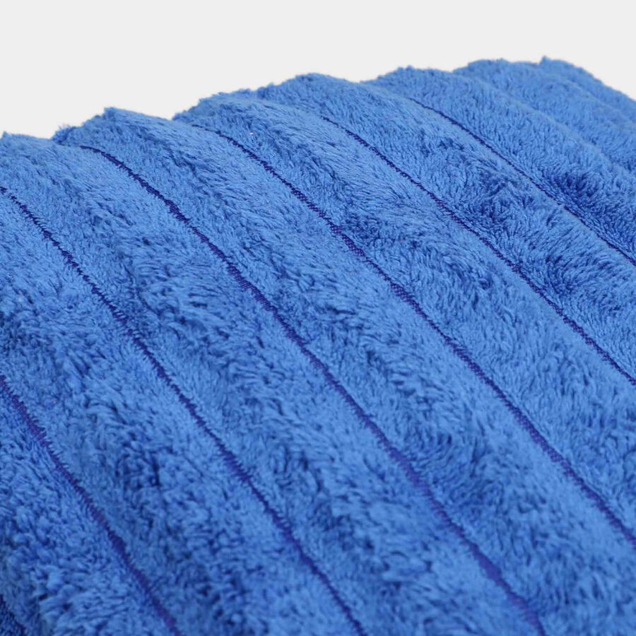 330 GSM Blue Microfiber Bath Towel, , large image number null