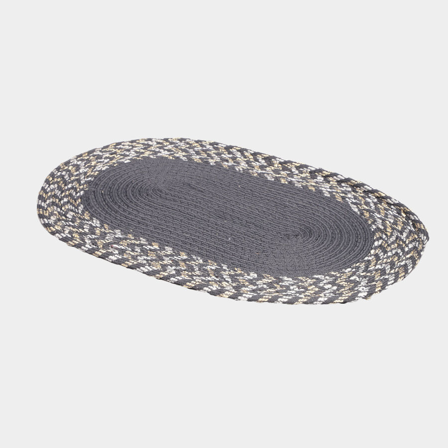 Grey Polyester Door Mat, , large image number null