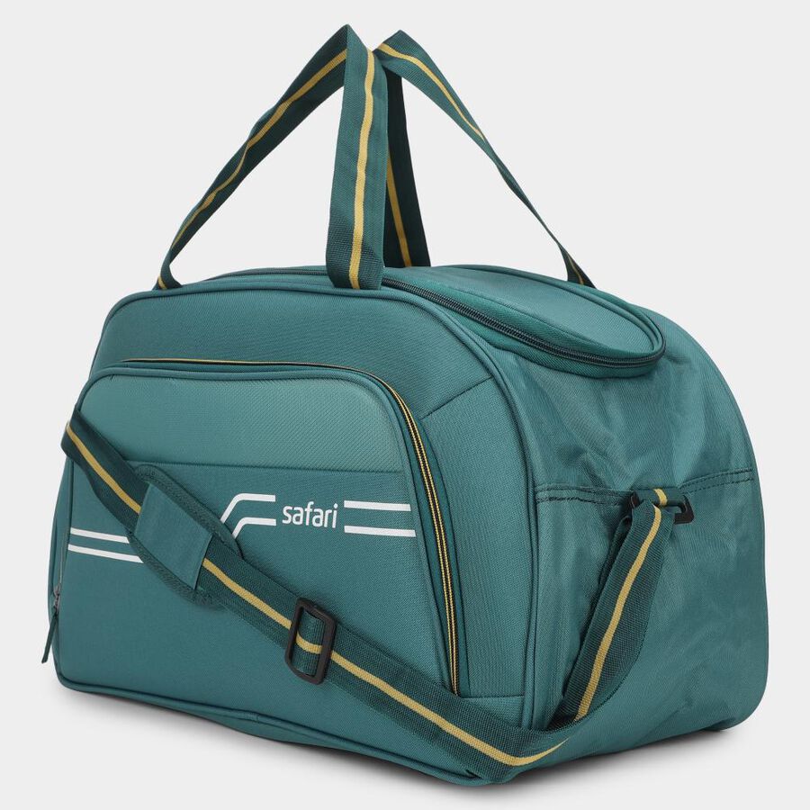  Light Blue Polyester Duffle Trolley, , large
