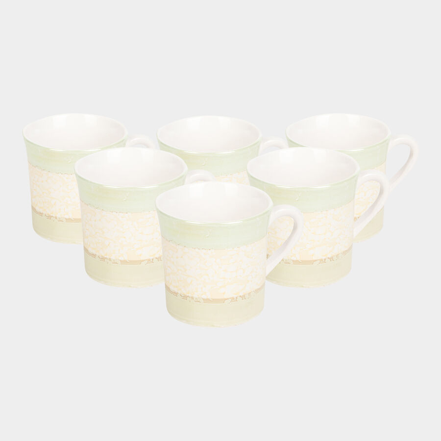120 ml Stoneware Cup, Set of 6, , large image number null