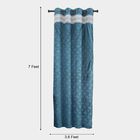 7 ft. Blue Polyester Curtain, , small image number null