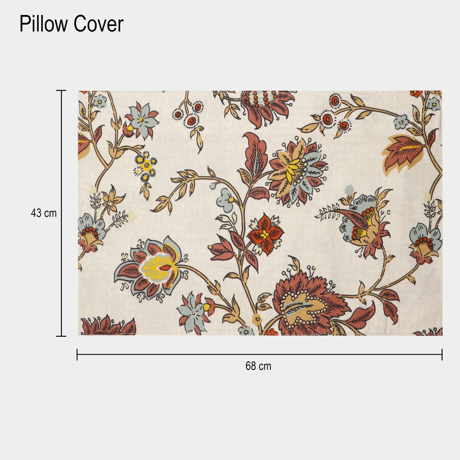 120 GSM White Polyester Double Bedsheet, , large image number null