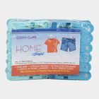 Plastic Cloth Clips-Set of 12 (Color/Design May Vary), , small image number null