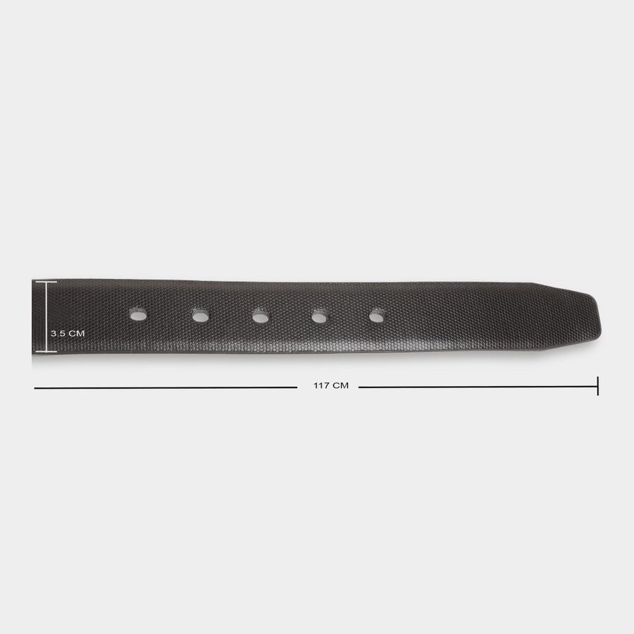 Men's Tan Polyurethane Formal Belt, , large image number null