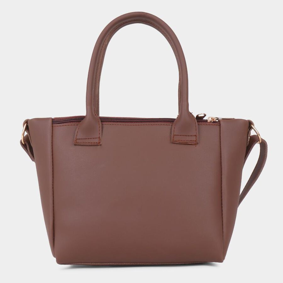 Women's Polyurethane Zipper Handbag, , large image number null