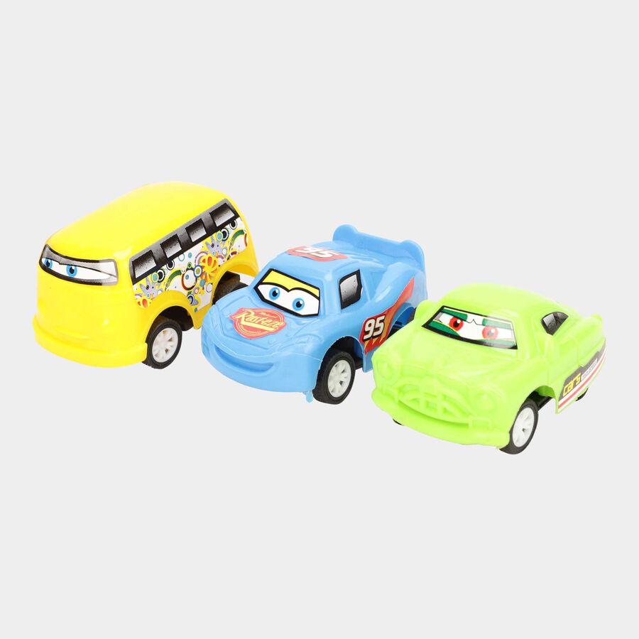 Pull Back Car, Set of 6, , large