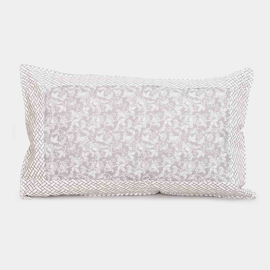 Grey Polyester Pillow Cover, , large image number null