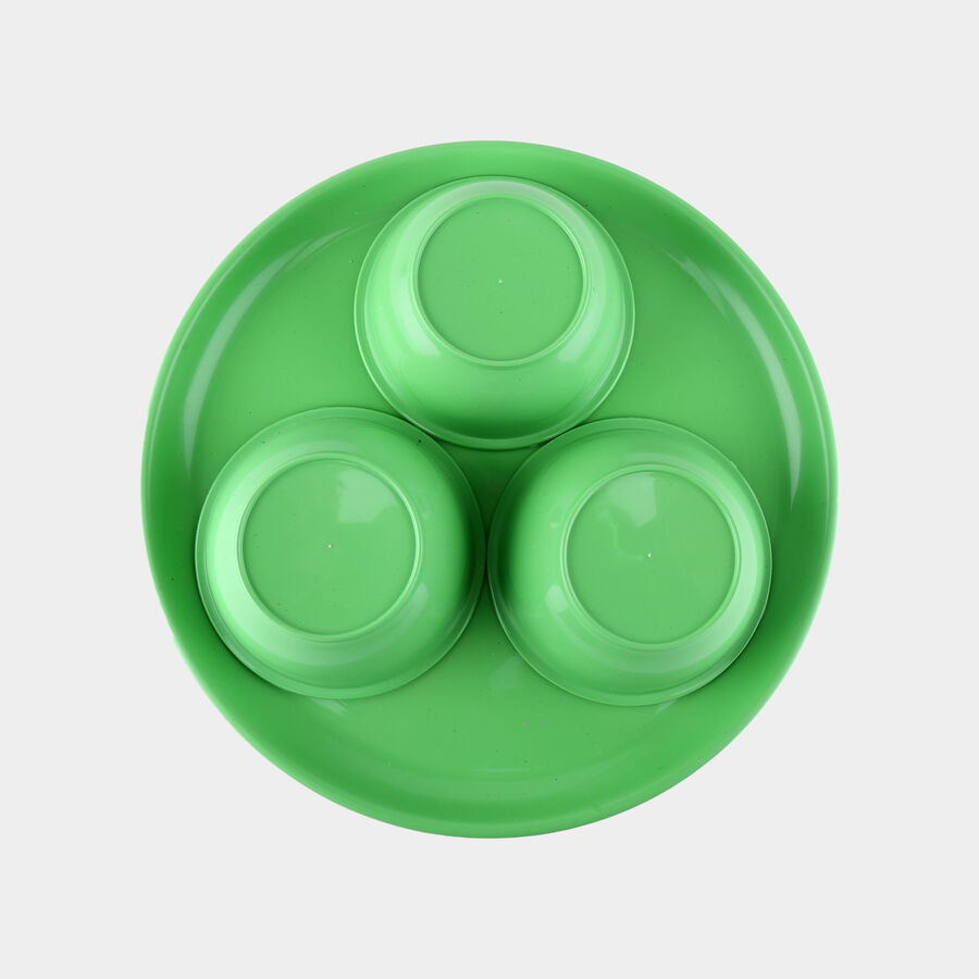 Plastic Plate & Bowls - 6 Pcs., , large image number null