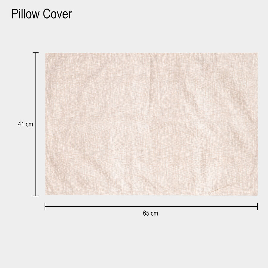 Beige Microfiber Double Bedsheet, , large image number null