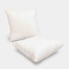 White Microfiber Cushion, , small image number null