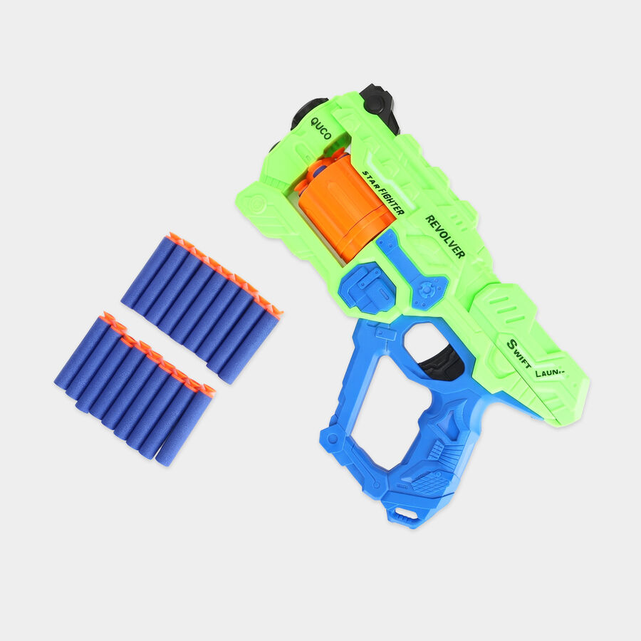 Kid's Star Fighter Swift Launch Soft Bullet Dart Gun, , large