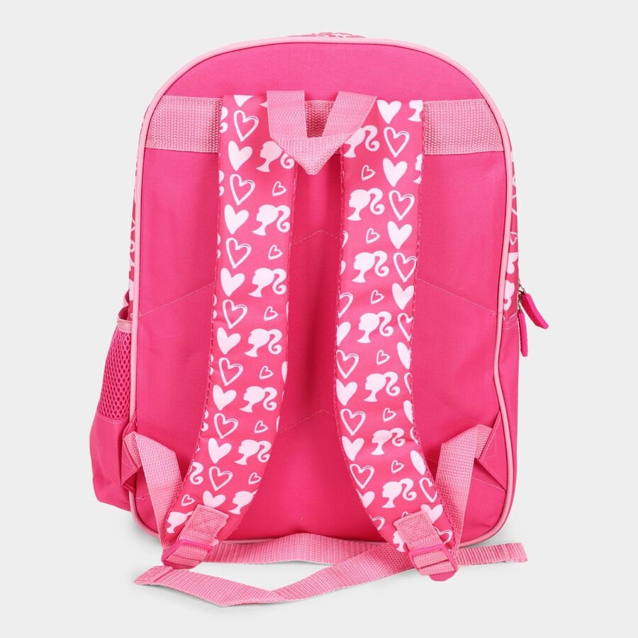 Kid's Barbie Print School Bag, , large