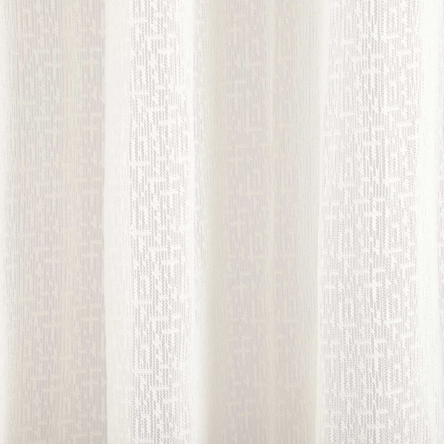 9ft. White Microfiber Long Door Curtain, , large image number null
