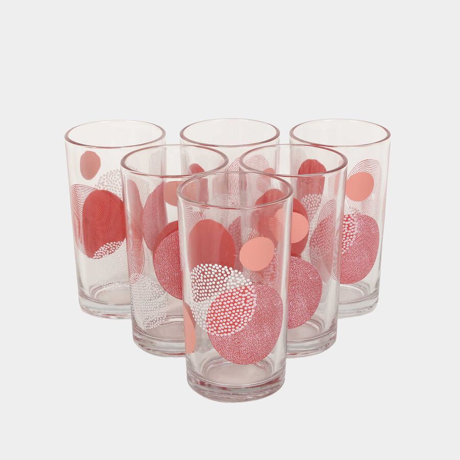 6 pcs. Glass Round Tumbler - 260 ml, , large image number null