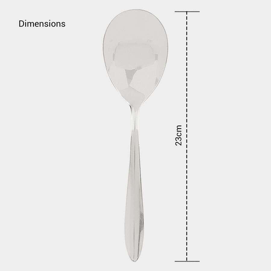 Stainless Steel Serving Spoon, , large image number null