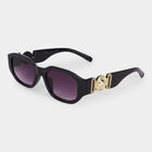 Women's Brown Plastic Sunglasess, , small