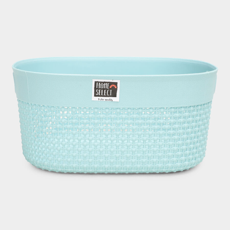 Light Green Plastic Basket, , large image number null