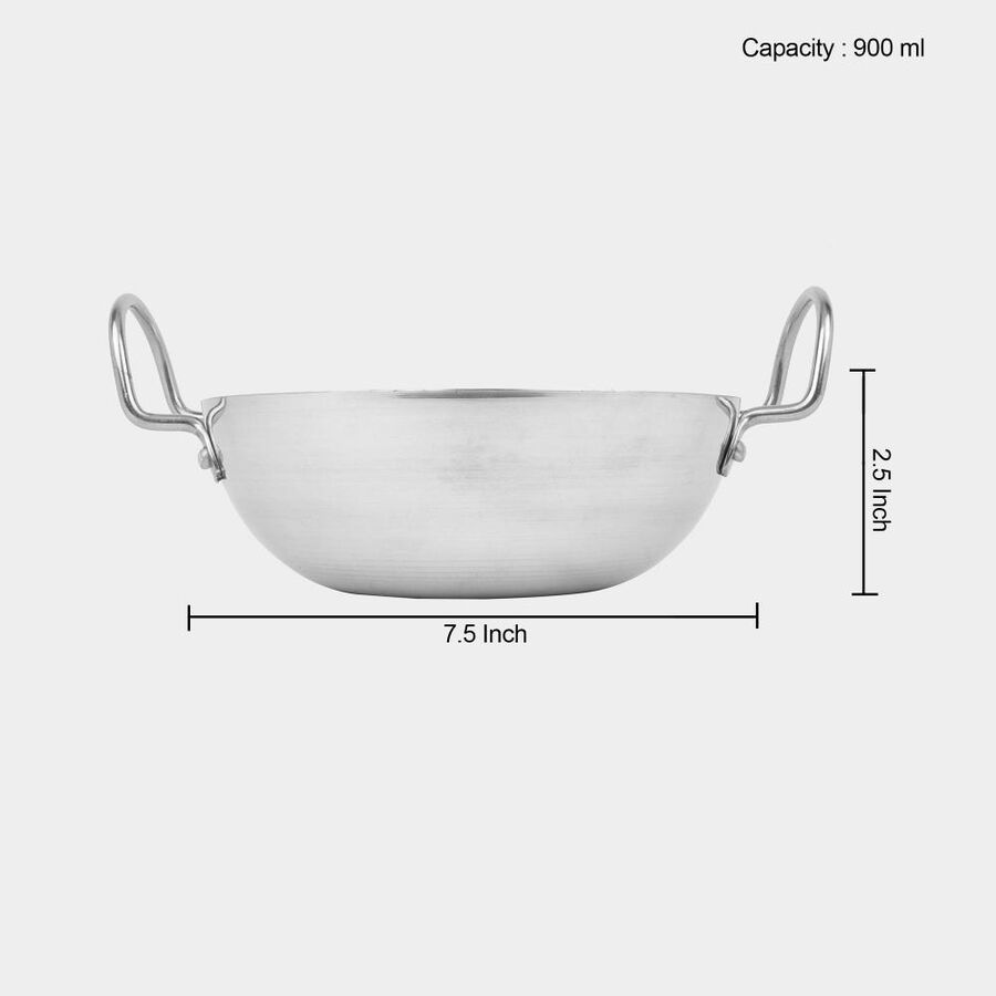 900ml Aluminium Kadhai, , large image number null