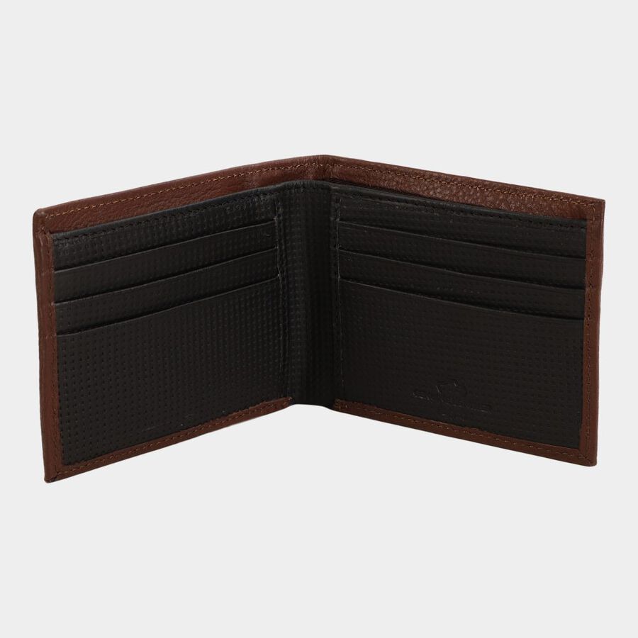 Men's Brown Leather Wallet, , large image number null