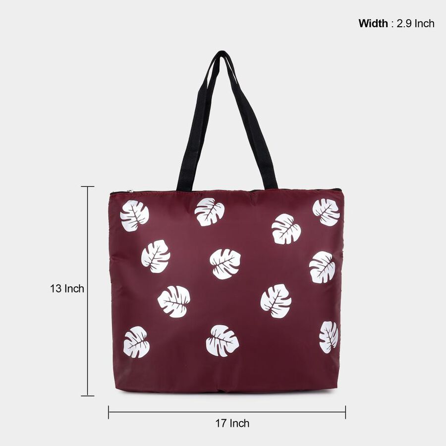 Women's Wine Fabric-Polyester Tote Bag, , large image number null