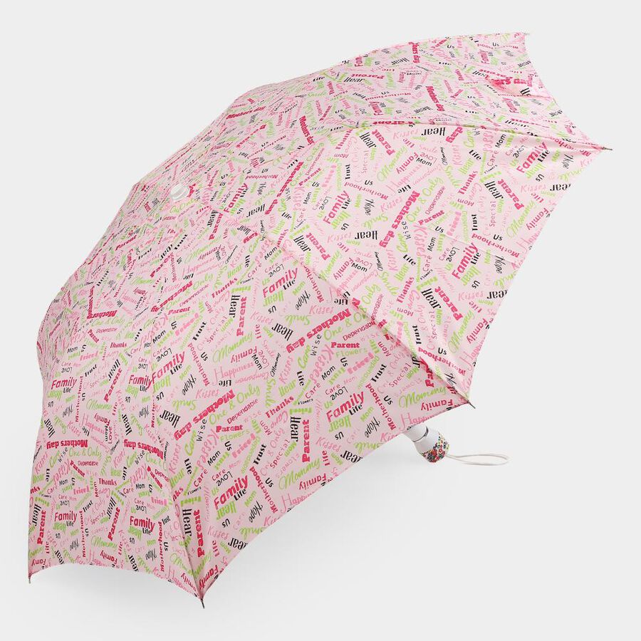 Brink Pink Polyester Ladies Umbrella, , large