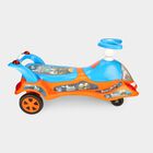 Kid's Bear Brothers Swing Car Ride-On with Music,Lights and 360-Degree Steering, , small