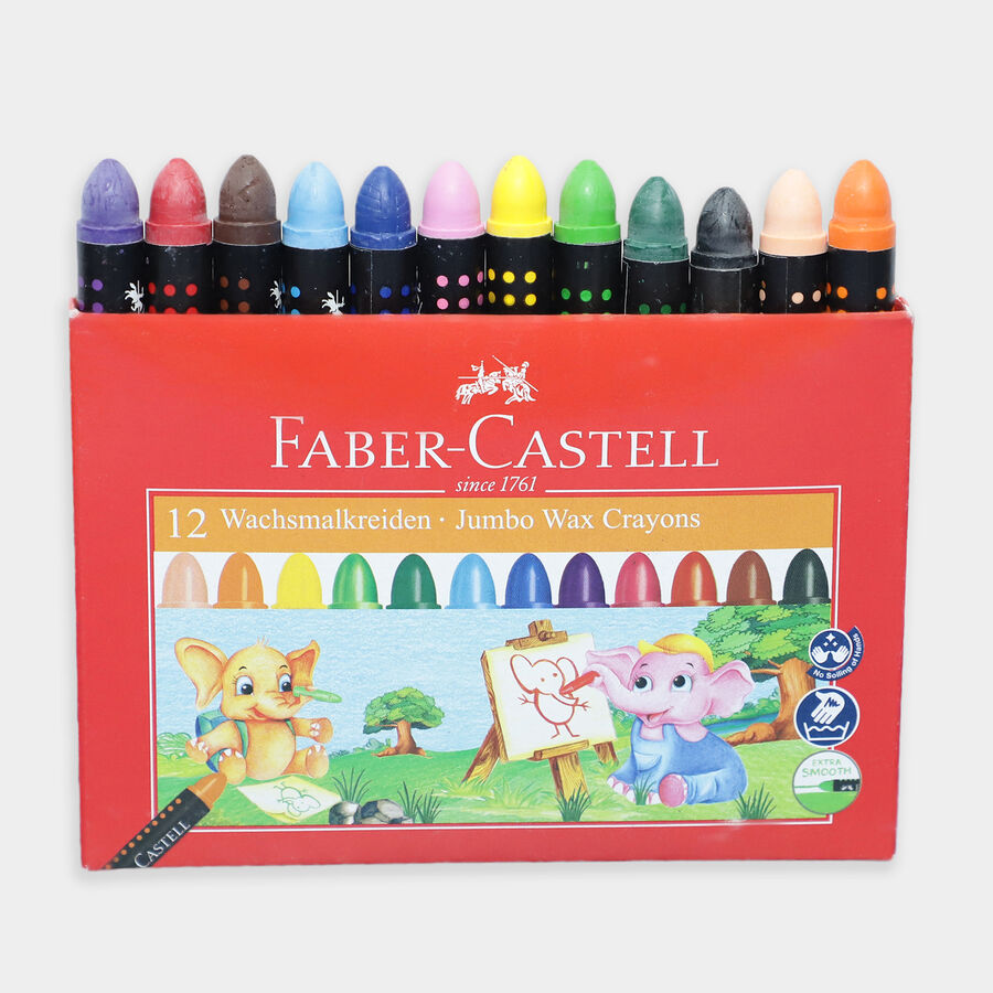 Wax Crayons 12 Shades, , large image number null
