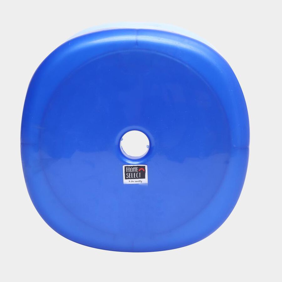 Blue Plastic Bath Stool, , large image number null