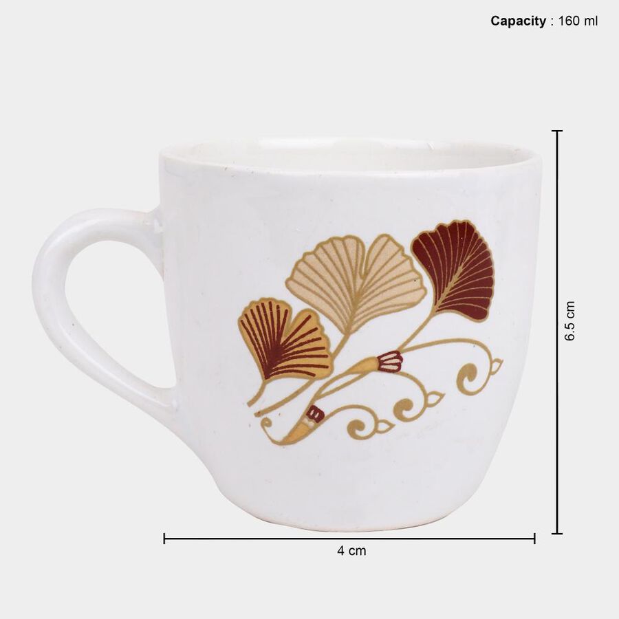 140ml Stoneware Cup, Set of 6, , large