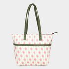 Women's White Fabric-Polyester Tote Bag, , small image number null