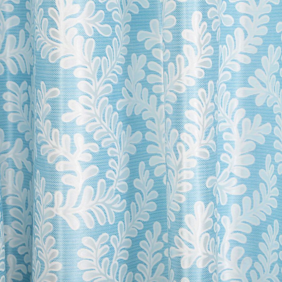 7ft. Dark Blue Microfiber Door Curtain, , large image number null